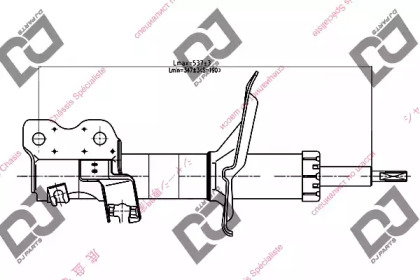 Амортизатор DJ PARTS DS1113GS